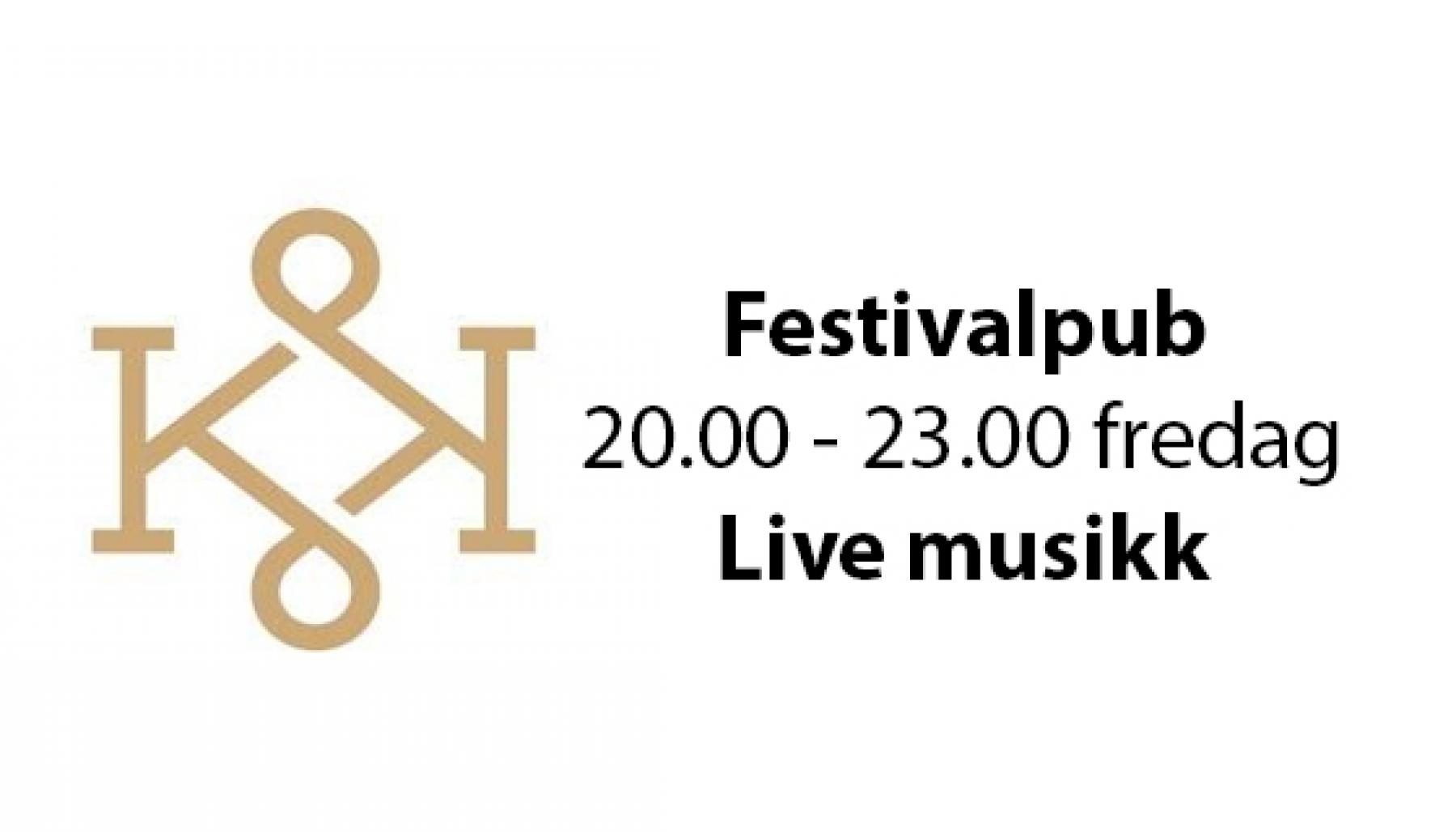 Plakat Festival Pub - med live musikk (18 år)