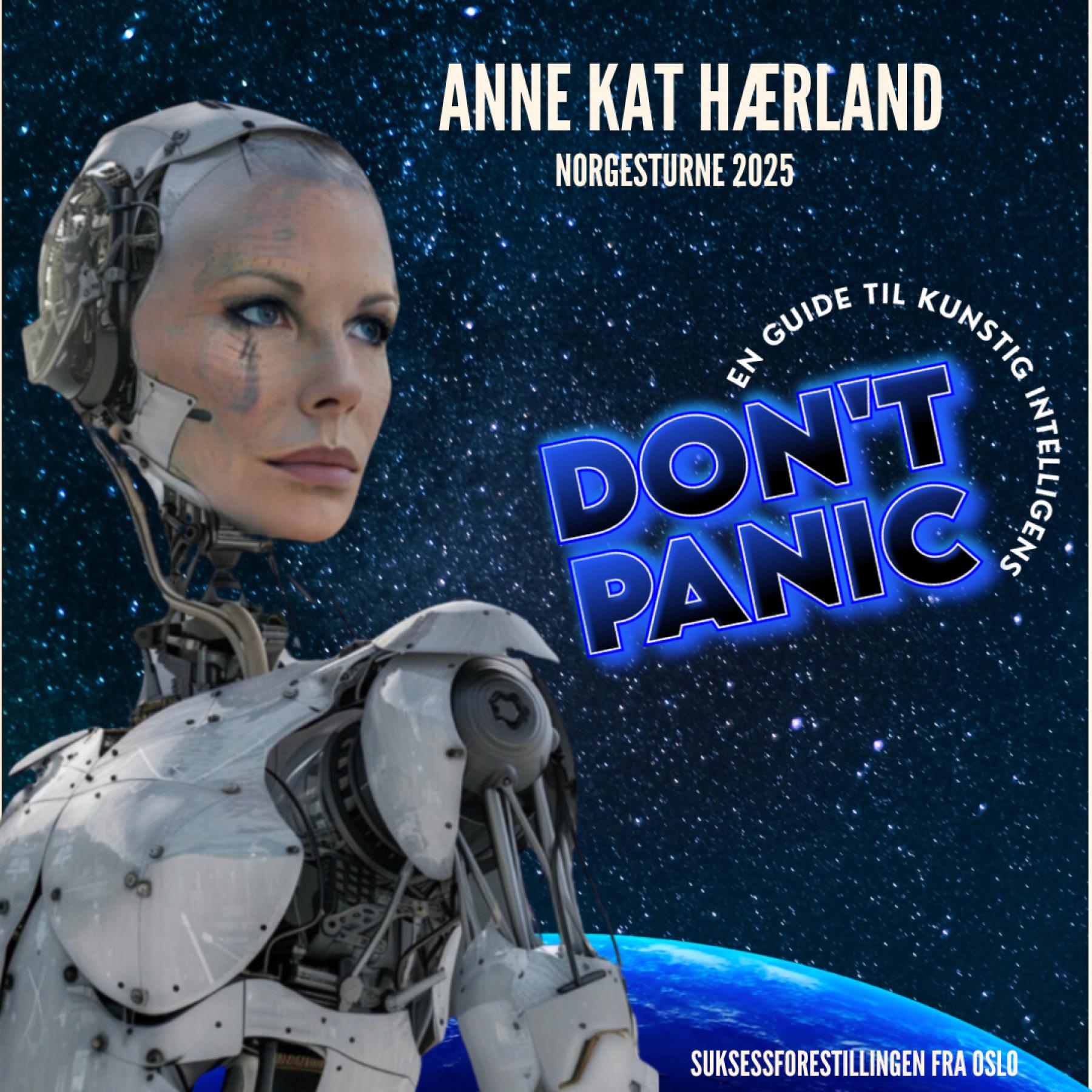 Plakat Don´t panic - Anne Kath Hærland (18år)